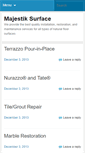 Mobile Screenshot of majestiksurface.com